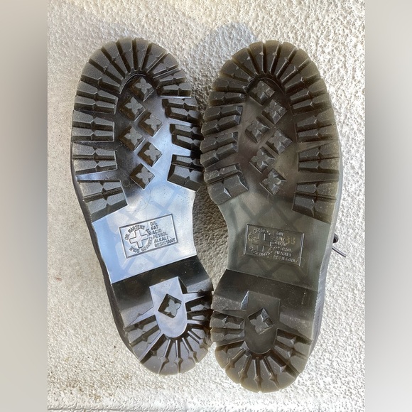 Dr Martens leopard spike leather platform shoes - Picture 8 of 11